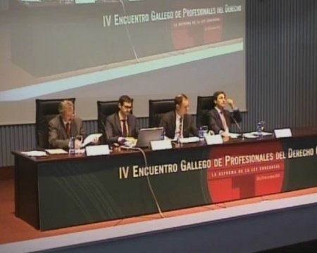 Cuarta Mesa Redonda - IV Encontro Galego de Profesionais do dereito concursal